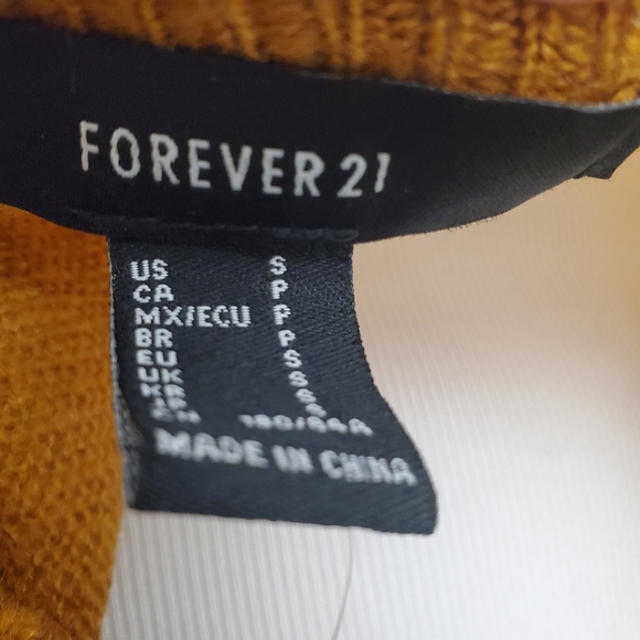 NWT Forever 21 Striped Crewneck Sweater SW11 - Picture 5 of 6